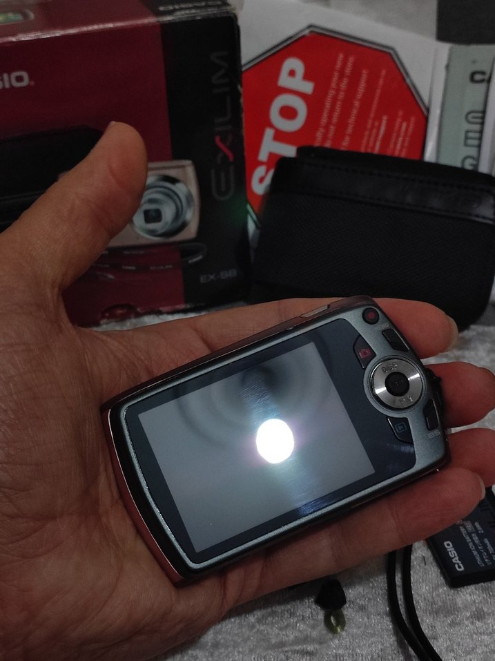 Casio EXILIM Dijital Fotoğraf Makinesi Pembe - Görsel 3