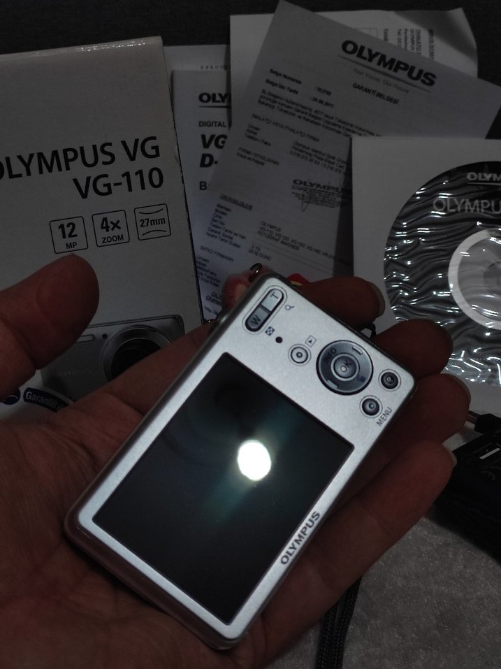 Olympus VG-110 Vintage Retro Fotoğraf Makinesı - Görsel 3