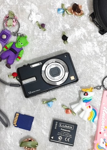 Panasonic Vintage Siyah Dijital Fotoğraf Makinesi