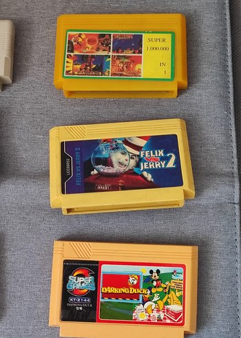 Beden Renk Atari Kasetleri Eski Koleksiyonluk
