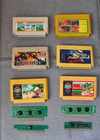 Atari Kasetleri Eski Koleksiyonluk