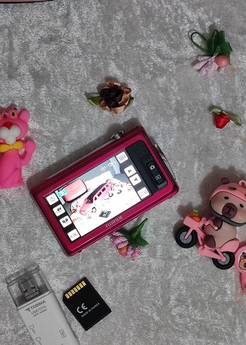 Fujifilm Fujifilm FinePix Pembe Dijital Fotoğraf Makinesı