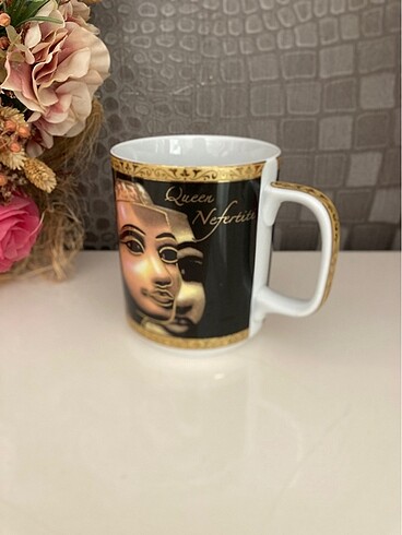 Mısır üretimi Queen Nefertiti kupa