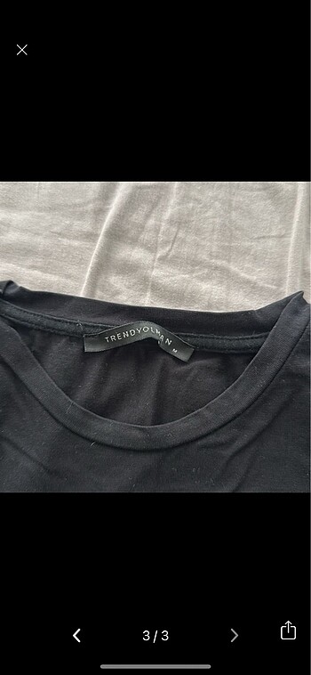 m Beden Trendyolman tişört