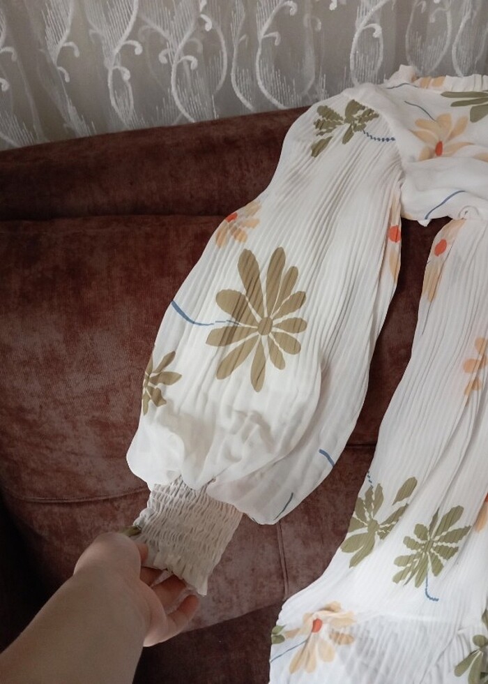 Pileli çocuk elbisesi  - Görsel 3