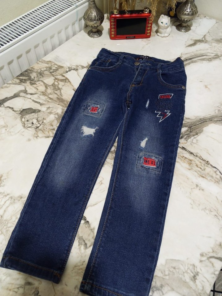 Erkek çocuk Kot Pantolon - Görsel 5