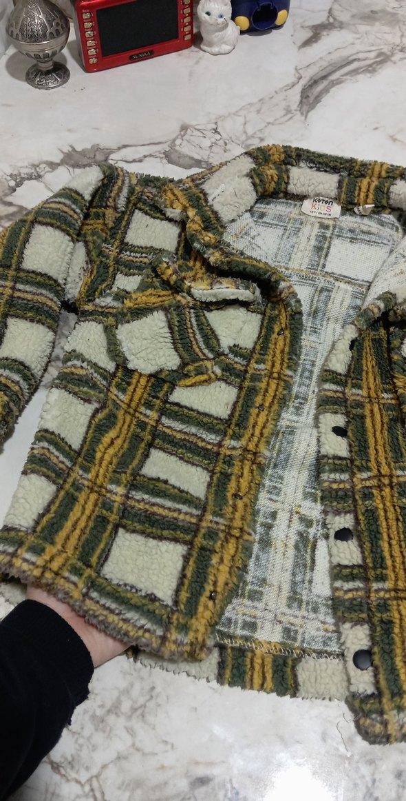 Erkek Çocuk Düğmeli Uzun Kollu Gömlek - Görsel 2