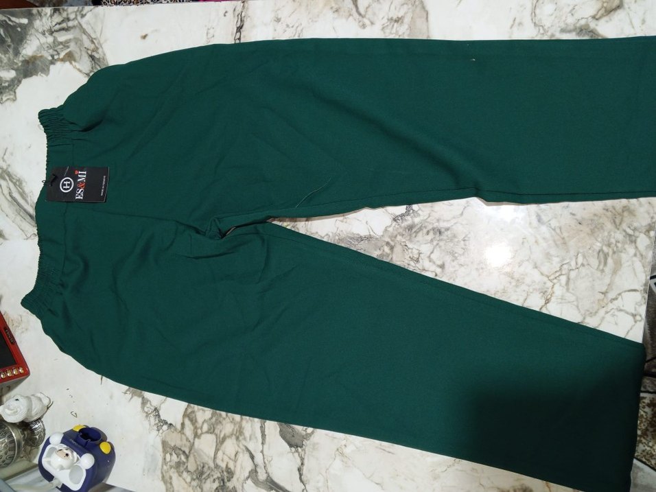 Kadın Yeşil Uzun Ceketli Takım Elbise - Görsel 3