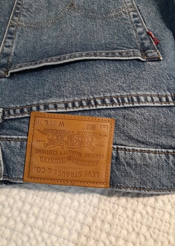 Düğmeli Mavi Erkek Kot Pantolon - Görsel 8