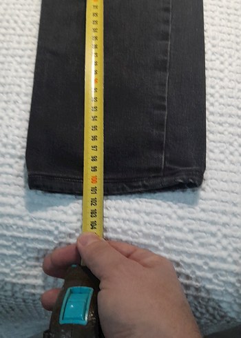 Gri Regular Fit Erkek Midi Boy Kot Pantolon - Görsel 3