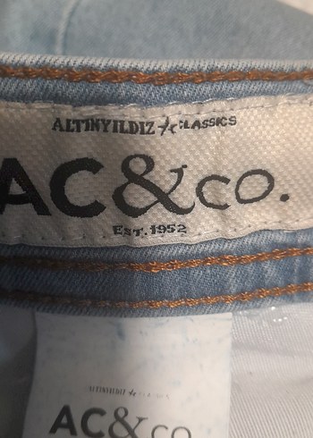 Buz mavisi erkek Denim Pantolon - Görsel 7