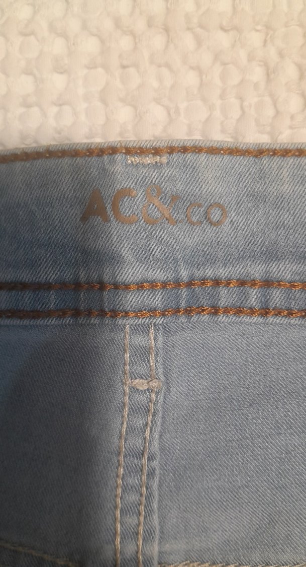 Buz mavisi erkek Denim Pantolon - Görsel 5