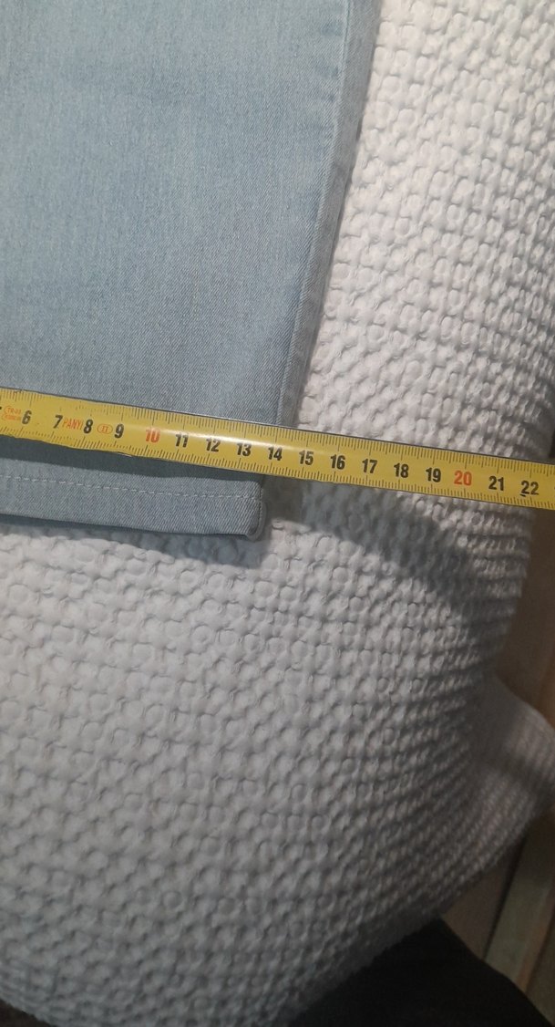 Buz mavisi erkek Denim Pantolon - Görsel 2