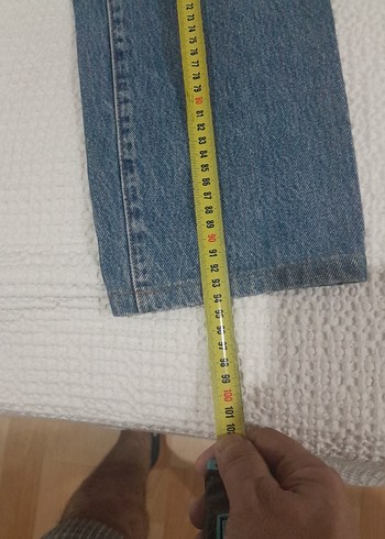 universal Beden Kadın Mavi Normal Boy Denim Pantolon