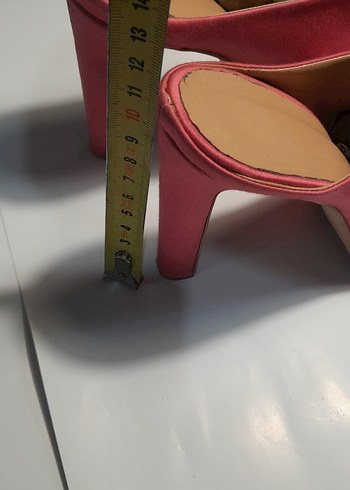40 Beden kırmızı Renk Kırmızı Süet Stiletto Topuklu Kadın Ayakkabı