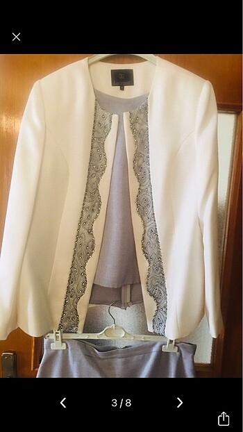 Eser giyim cok kaliteli etek ceket takım - Görsel 4