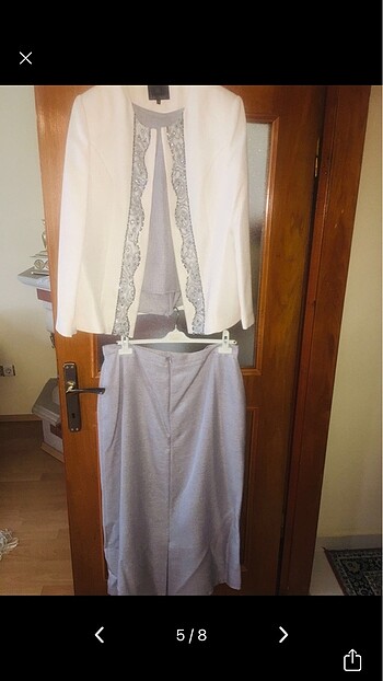 Eser giyim cok kaliteli etek ceket takım - Görsel 5