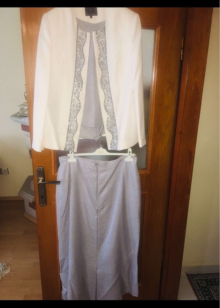 Eser giyim cok kaliteli etek ceket takım - Görsel 5