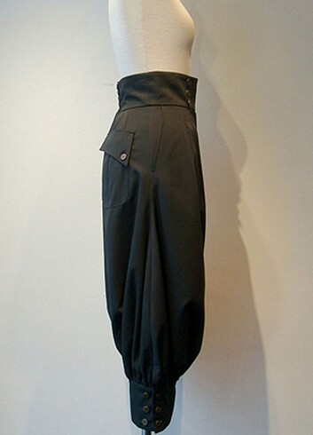 m Beden Gothic Lolita Kısa Pantolon