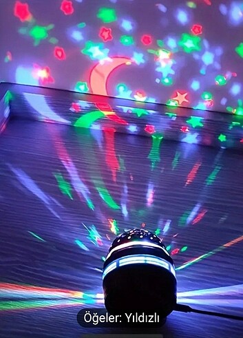 Diğer Yıldız Projektör Gece Lambası ? Odanıza Büyüleyici Bir Atmosfer