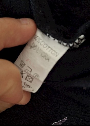 Kadın Siyah Goth Kapüşonlu Sweatshirt - Görsel 3