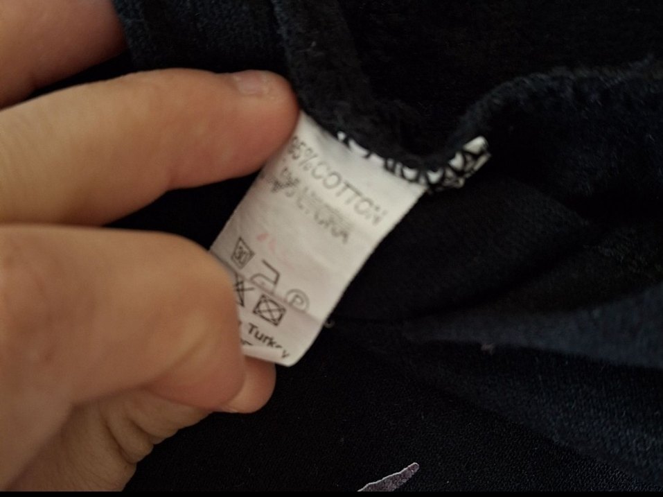 Kadın Siyah Goth Kapüşonlu Sweatshirt - Görsel 3