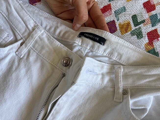 Trendyol beyaz jean