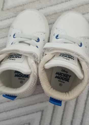 Kız Çocuk Beyaz Velcro Spor Ayakkabı - Görsel 3