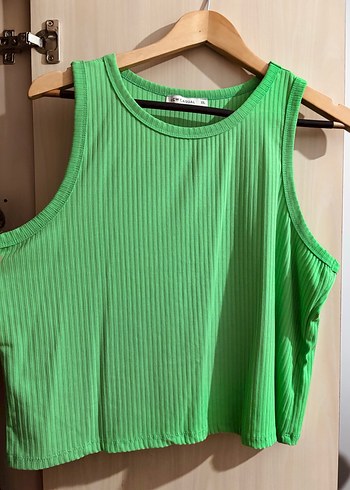 Yeşil Atlet bluz - Görsel 2