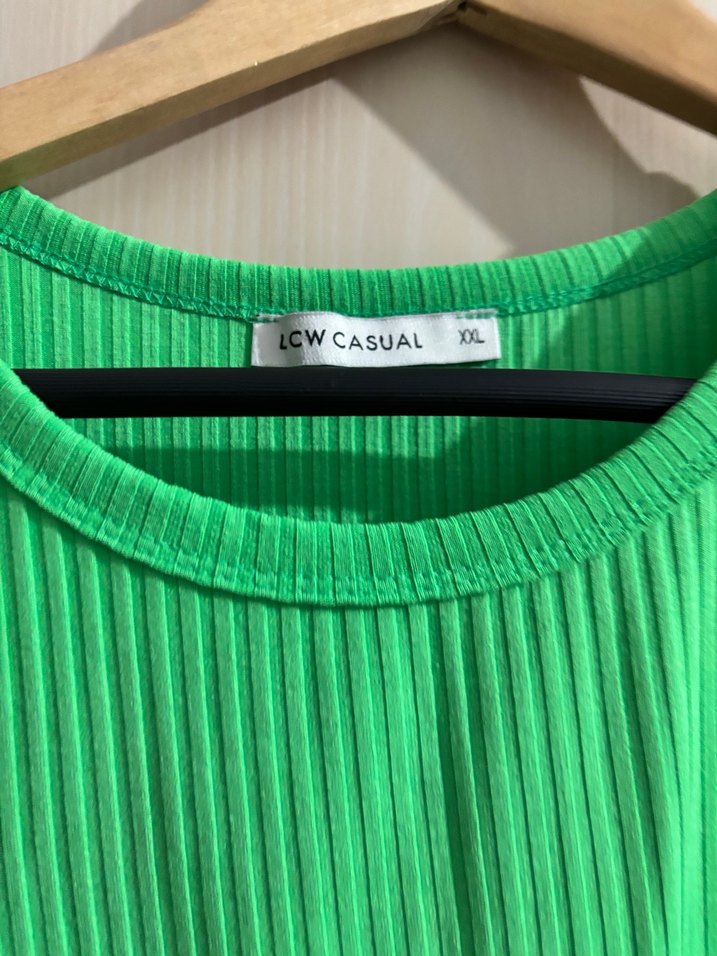 Yeşil Atlet bluz - Görsel 3