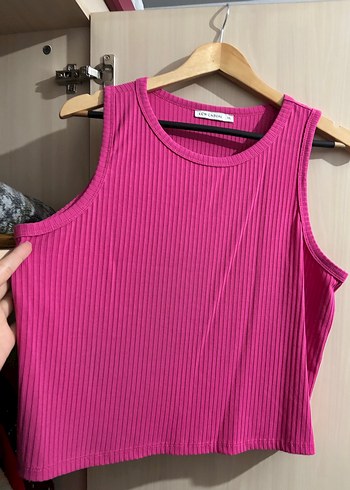 Pembe Kadın Atlet bluz - Görsel 2