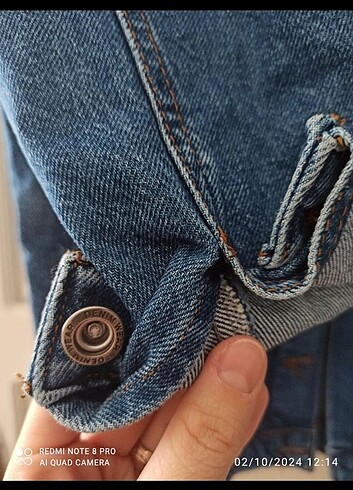 universal Beden lacivert Renk Yeni kot ceket