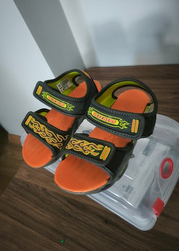 Skechers Skechers Erkek Çocuk Renkli Baskılı Sandalet