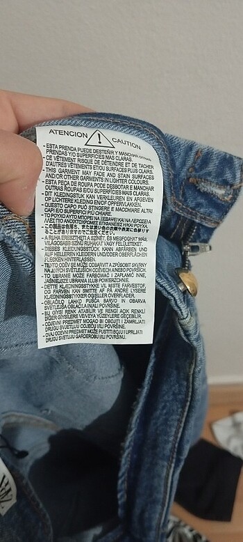 36 Beden Zara kot pantolon ligralı