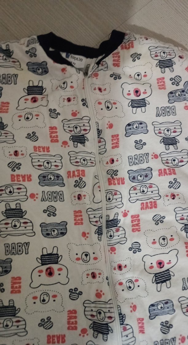 Uzun Kollu Renkli Desenli Erkek Bebek Tulum - Görsel 5