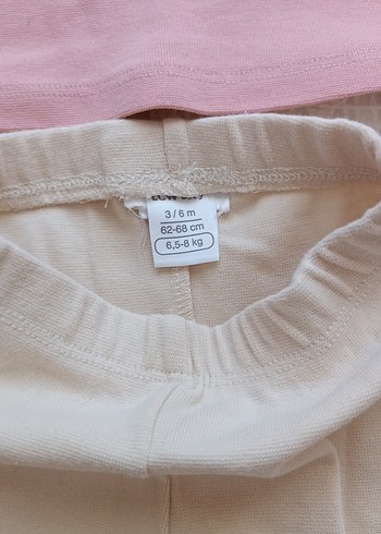 Pembe Uzun Kollu Bebek Takımı - Görsel 4