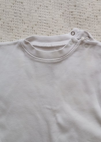 Gri Bebek Kız Takımı Uzun Kollu - Görsel 6