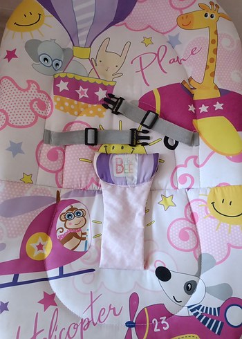 Renkli Baskılı Bebek Taşıma Çantası - Görsel 9