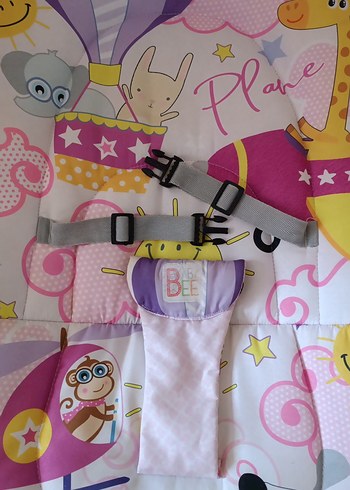 Renkli Baskılı Bebek Taşıma Çantası - Görsel 8