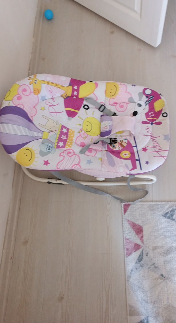 Renkli Baskılı Bebek Taşıma Çantası - Görsel 2