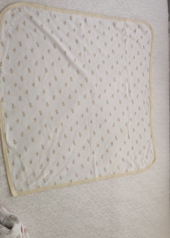 Nakışlı Pamuk Bebek Battaniyesi Seti - Görsel 5
