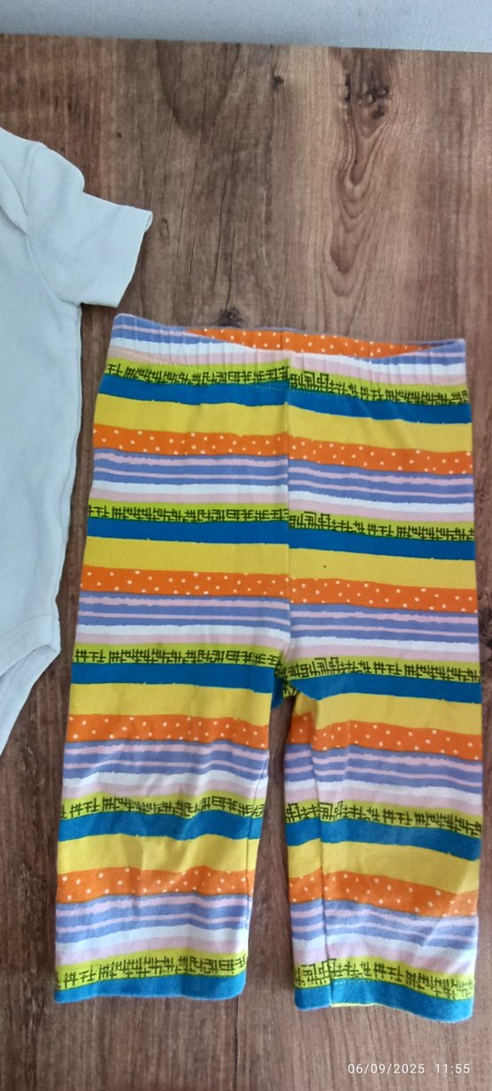 Çok Renkli Bebek Erkek Kısa Kollu Takım - Görsel 3