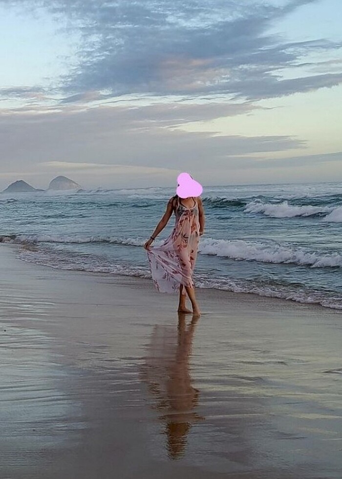 Transparan plaj elbisesi - Görsel 2