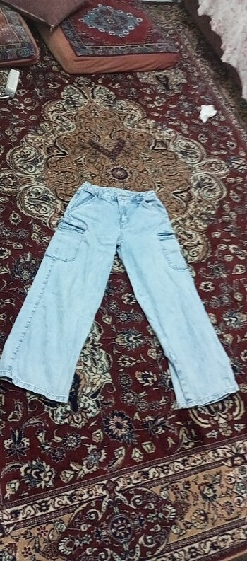 LC Waikiki Açık mavı bol kot pantolon