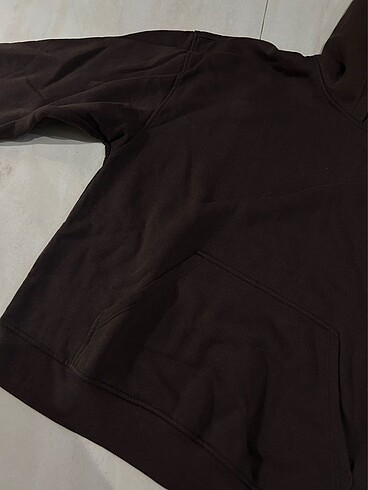 m Beden H&M kahverengi sweatshirt