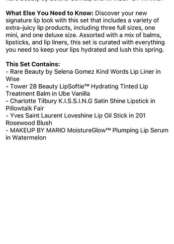 Sephora Favorites pout lip kit - Görsel 3