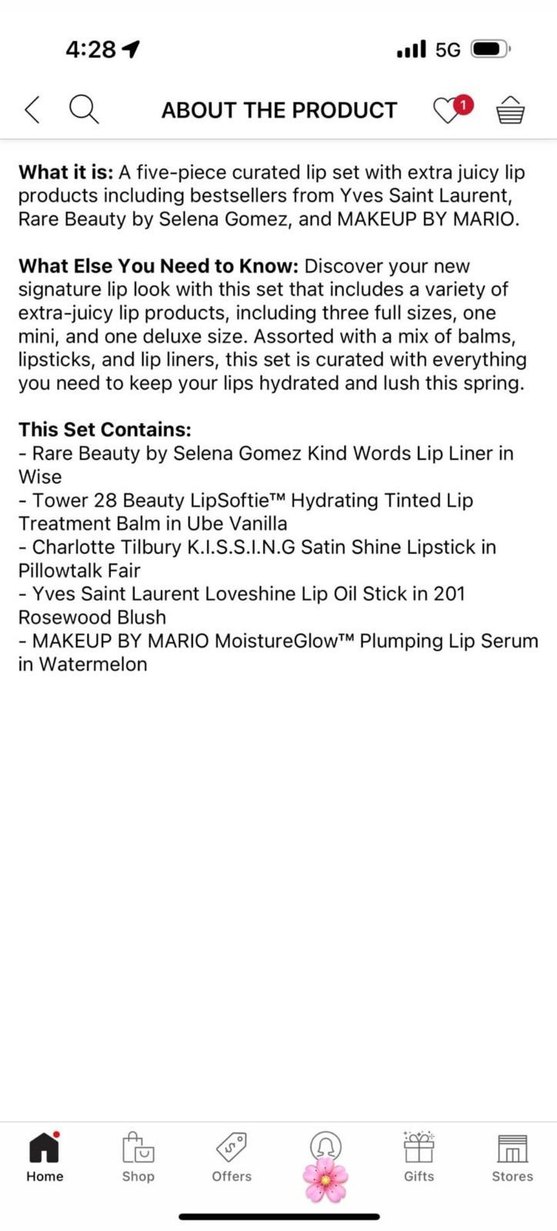 Sephora Favorites pout lip kit - Görsel 3