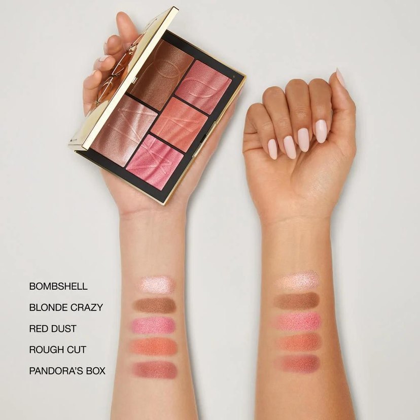 NARS PURE LUXURY LIGHT REFLECTING CHEEK & EYE PALETTE I - Görsel 5