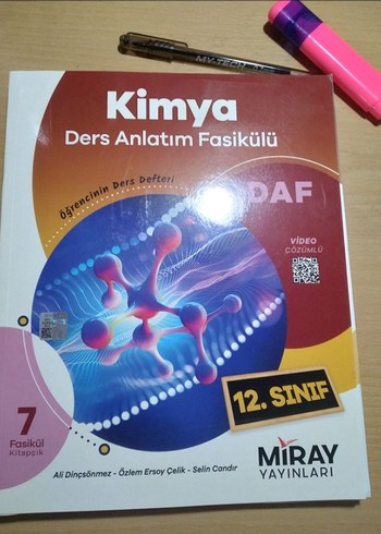 12. Sınıf Kimya Ders Anlatım Fasikülü