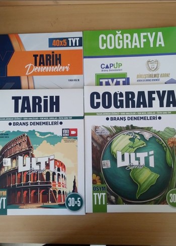 TYT Tarih ve Coğrafya Branş Denemeleri Seti